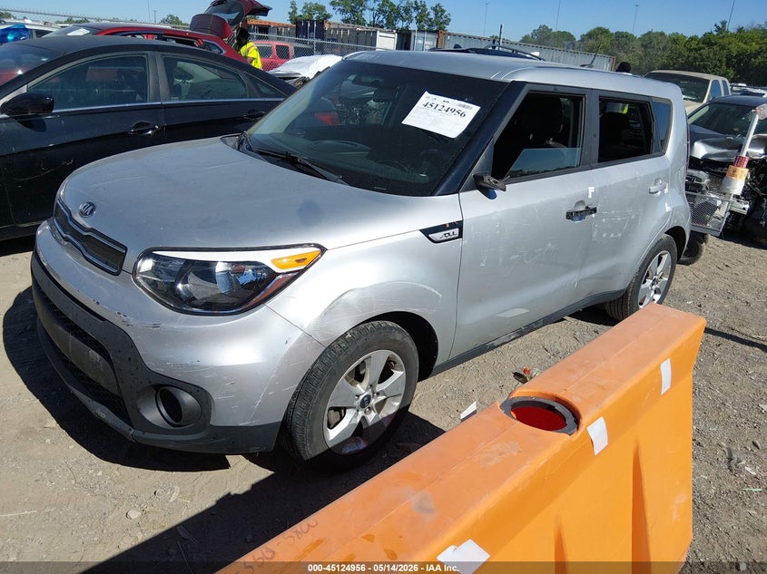 2019 Kia Soul VIN KNDJN2A21K7696055 IAAI salvage auction — RIGHT FRONT, Salvage (Tennessee), sold $1,675 on 2026-07-09 (photo 2)