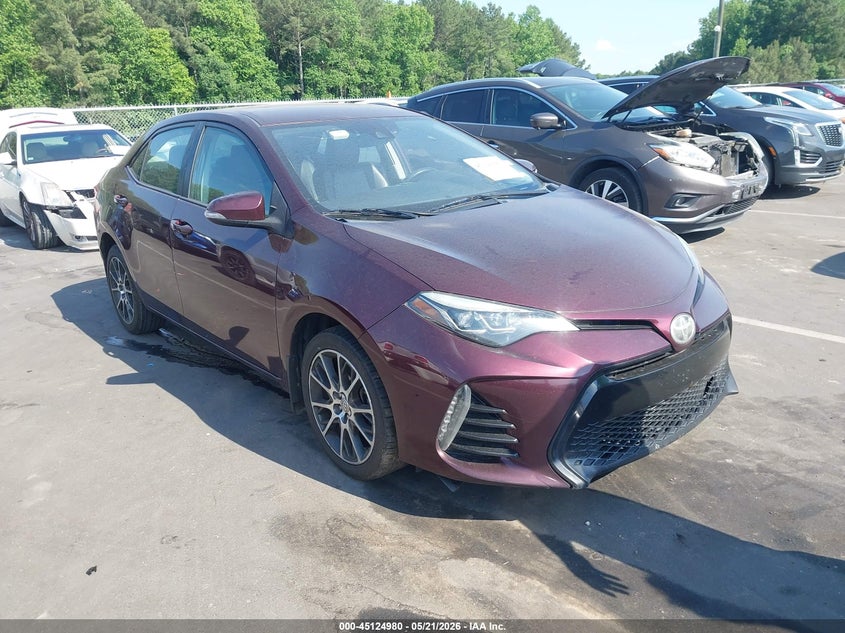 2017 Toyota Corolla VIN 5YFBURHE0HP616896 IAAI salvage auction — FRONT END, Salvage (Texas), sold $25 on 2026-07-29 (photo 1)