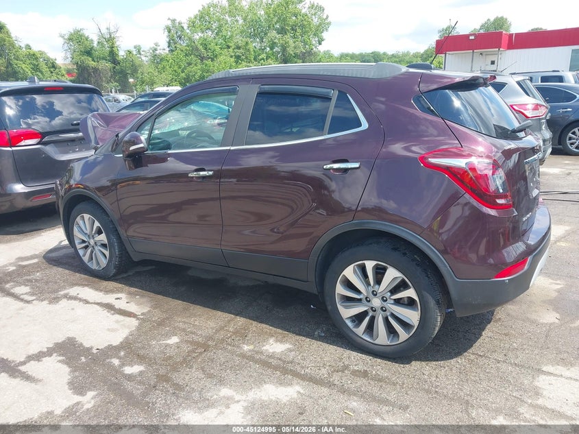 2018 Buick Encore VIN KL4CJASB7JB573797 IAAI salvage auction — FRONT END, Salvage - Greater Than 75% (Maryland), sold $325 on 2026-07-09 (photo 3)