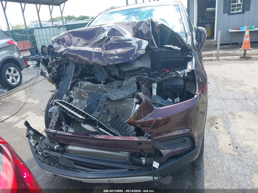 2018 Buick Encore VIN KL4CJASB7JB573797 IAAI salvage auction — FRONT END, Salvage - Greater Than 75% (Maryland), sold $325 on 2026-07-09 (photo 6)