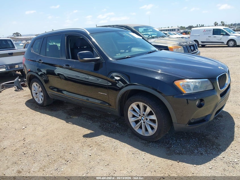 2013 BMW X3 VIN 5UXWX9C58D0A14298 IAAI salvage auction — NORMAL WEAR, Clear - Dealer Only (California), sold $475 on 2026-07-29 (photo 1)