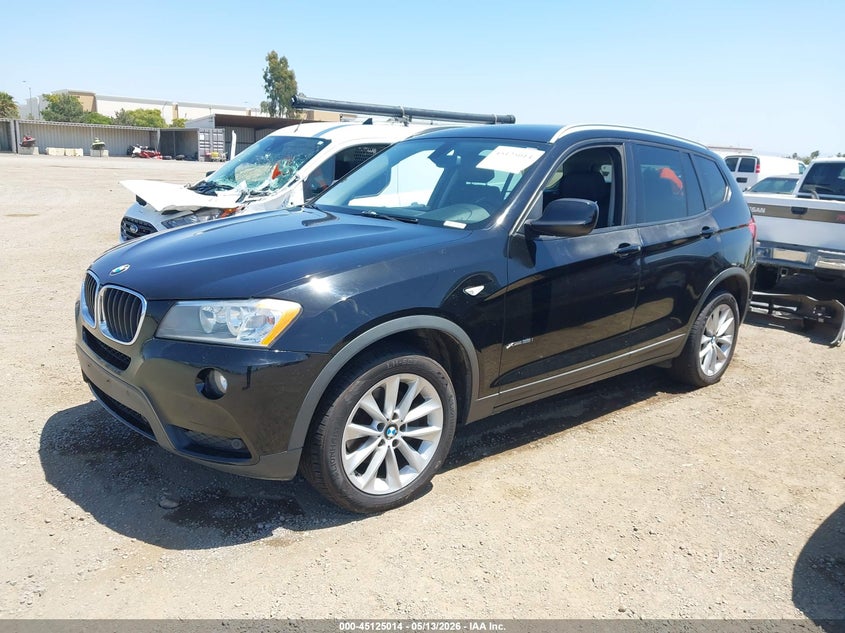 2013 BMW X3 VIN 5UXWX9C58D0A14298 IAAI salvage auction — NORMAL WEAR, Clear - Dealer Only (California), sold $475 on 2026-07-29 (photo 2)