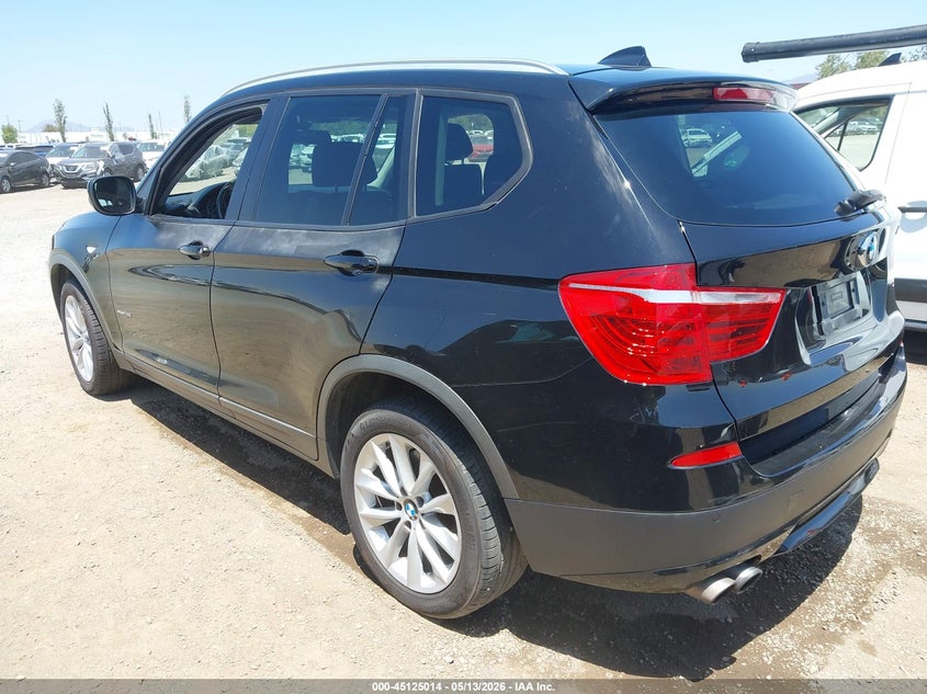 2013 BMW X3 VIN 5UXWX9C58D0A14298 IAAI salvage auction — NORMAL WEAR, Clear - Dealer Only (California), sold $475 on 2026-07-29 (photo 3)