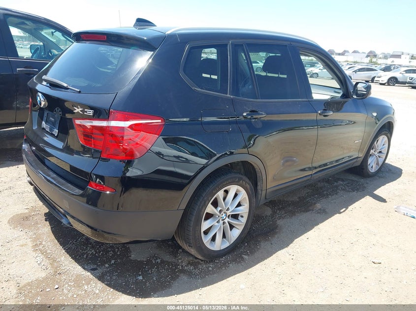 2013 BMW X3 VIN 5UXWX9C58D0A14298 IAAI salvage auction — NORMAL WEAR, Clear - Dealer Only (California), sold $475 on 2026-07-29 (photo 4)