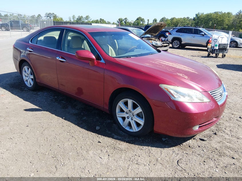 2009 Lexus Es 350 VIN JTHBJ46G992284066 IAAI salvage auction — LEFT SIDE, Salvage (South Carolina), sold $800 on 2026-07-15 (photo 1)