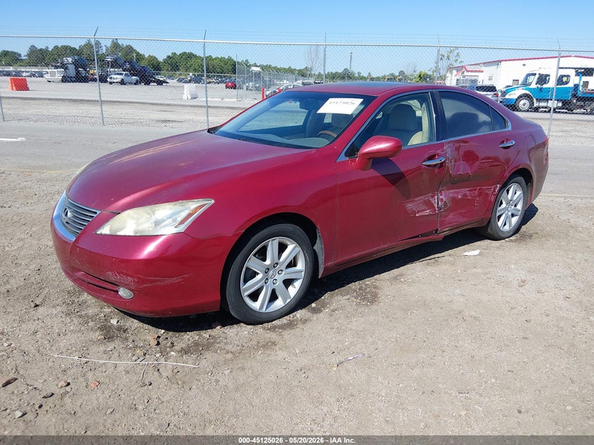 2009 Lexus Es 350 VIN JTHBJ46G992284066 IAAI salvage auction — LEFT SIDE, Salvage (South Carolina), sold $800 on 2026-07-15 (photo 2)