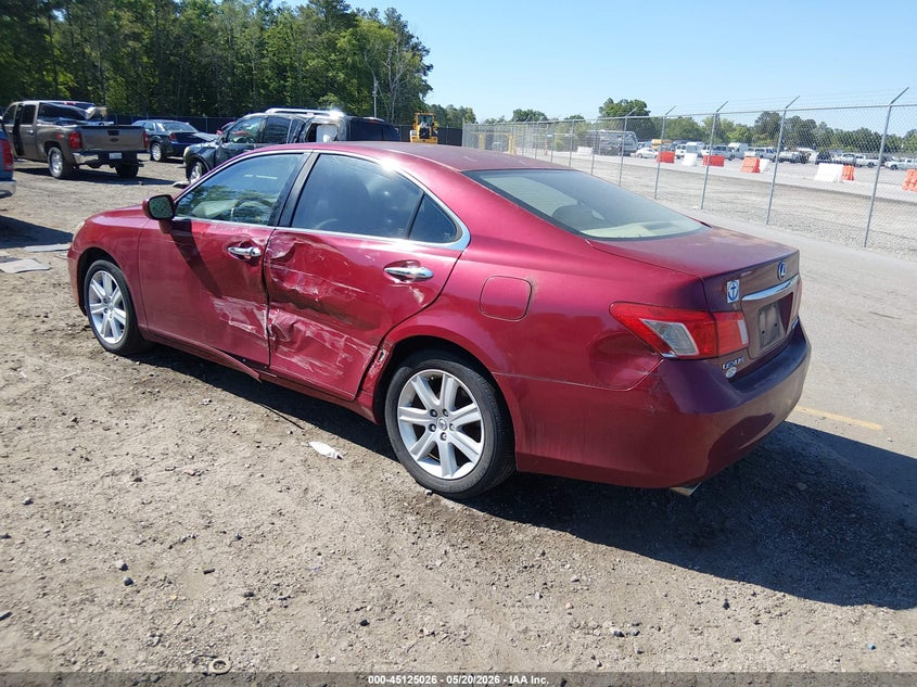2009 Lexus Es 350 VIN JTHBJ46G992284066 IAAI salvage auction — LEFT SIDE, Salvage (South Carolina), sold $800 on 2026-07-15 (photo 3)