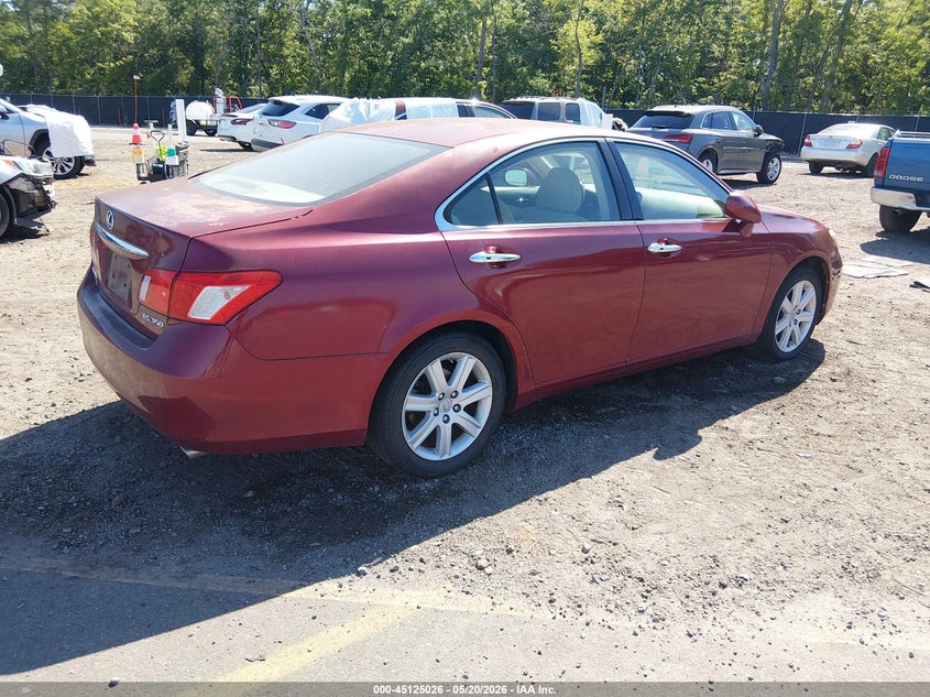2009 Lexus Es 350 VIN JTHBJ46G992284066 IAAI salvage auction — LEFT SIDE, Salvage (South Carolina), sold $800 on 2026-07-15 (photo 4)