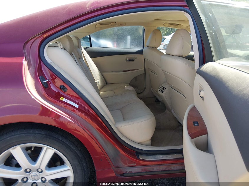2009 Lexus Es 350 VIN JTHBJ46G992284066 IAAI salvage auction — LEFT SIDE, Salvage (South Carolina), sold $800 on 2026-07-15 (photo 8)