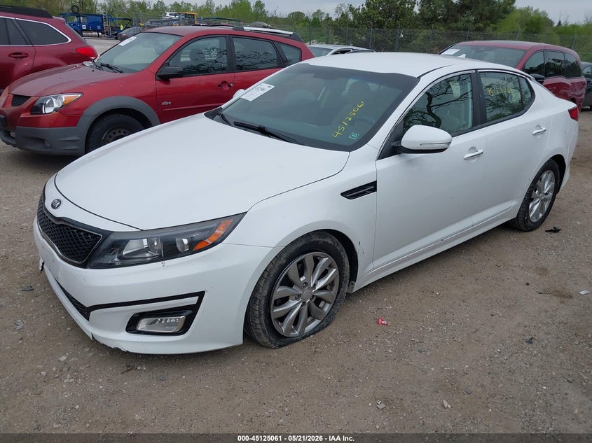 2015 Kia Optima VIN 5XXGM4A72FG498358 IAAI salvage auction — FRONT END, Junk Bill Of Sale Mv2459 (Wisconsin), sold $725 on 2026-07-07 (photo 2)