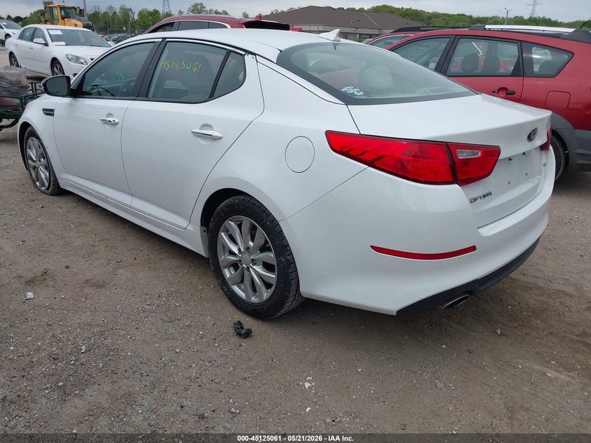 2015 Kia Optima VIN 5XXGM4A72FG498358 IAAI salvage auction — FRONT END, Junk Bill Of Sale Mv2459 (Wisconsin), sold $725 on 2026-07-07 (photo 3)