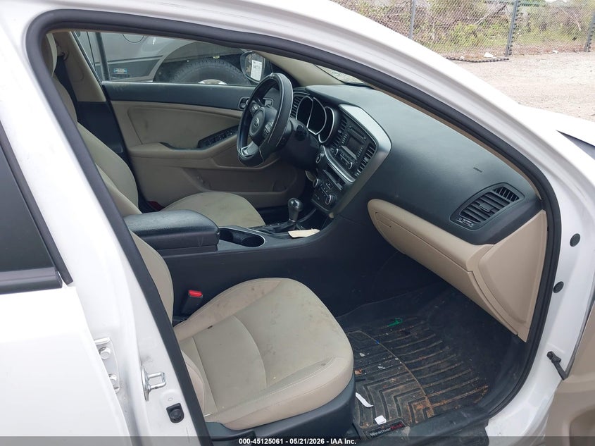 2015 Kia Optima VIN 5XXGM4A72FG498358 IAAI salvage auction — FRONT END, Junk Bill Of Sale Mv2459 (Wisconsin), sold $725 on 2026-07-07 (photo 5)