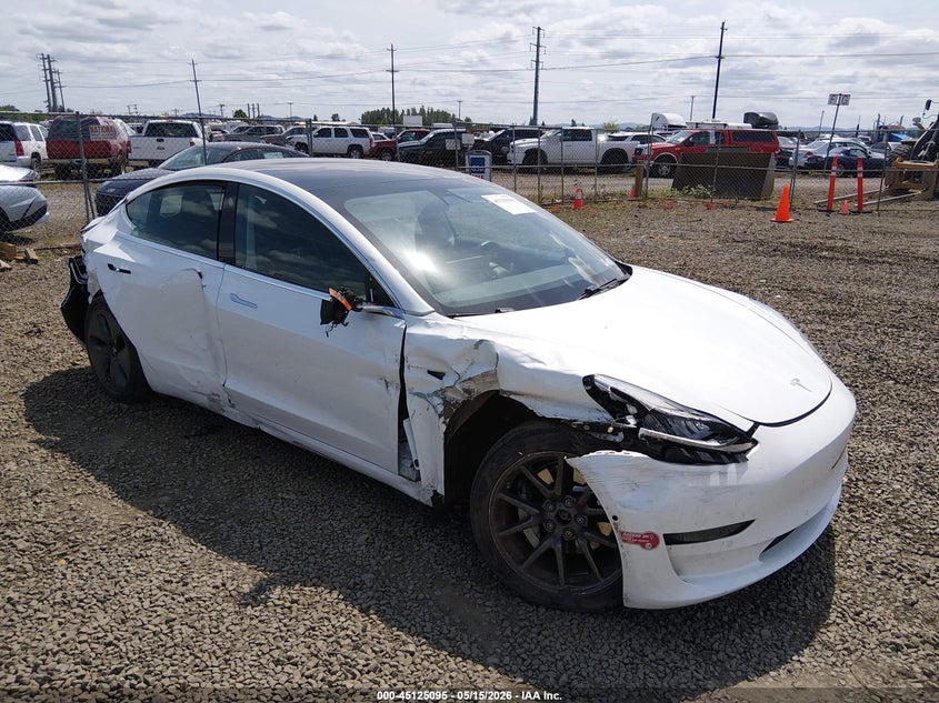 2019 Tesla Model 3 VIN 5YJ3E1EB5KF510976 IAAI salvage auction — RIGHT SIDE, Salvage (California), sold $5,050 on 2026-07-20 (photo 1)