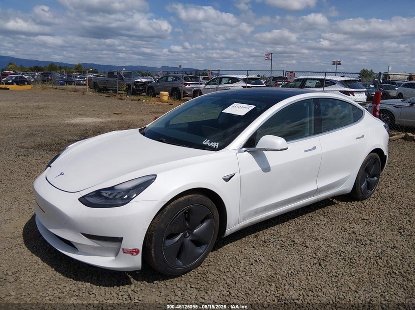 2019 Tesla Model 3 VIN 5YJ3E1EB5KF510976 IAAI salvage auction — RIGHT SIDE, Salvage (California), sold $5,050 on 2026-07-20 (photo 2)