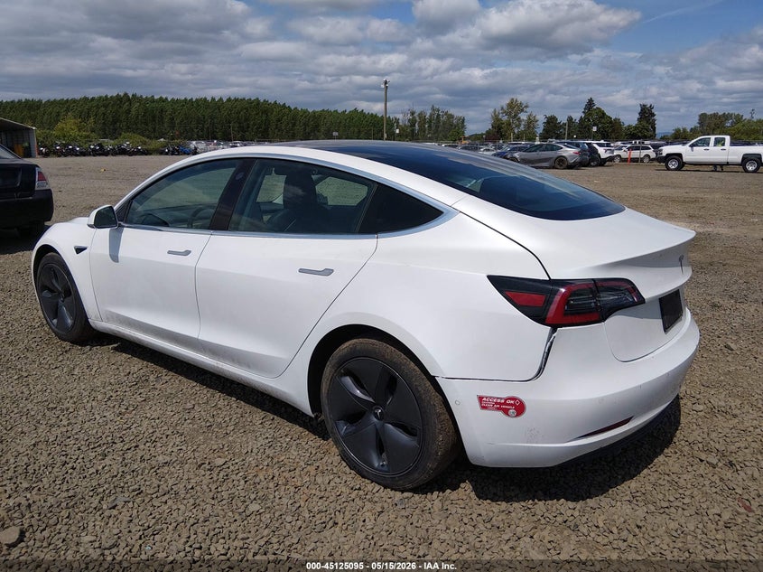 2019 Tesla Model 3 VIN 5YJ3E1EB5KF510976 IAAI salvage auction — RIGHT SIDE, Salvage (California), sold $5,050 on 2026-07-20 (photo 3)