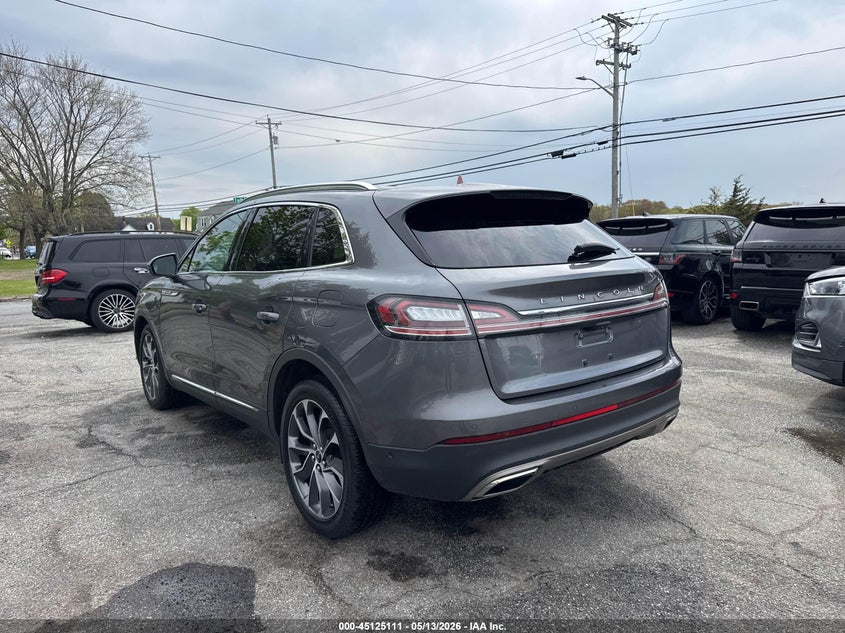 2022 Lincoln Nautilus VIN 2LMPJ8K93NBL22482 IAAI salvage auction — Front End, Clear (New York), sold $28,900 on 2026-06-19 (photo 3)