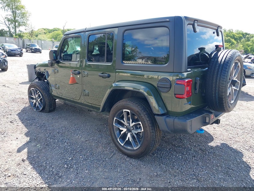 2024 Jeep Grand wagoneer VIN 1C4RJXN68RW191204 IAAI salvage auction — LEFT FRONT, Salvage Title, sold $13,700 on 2026-09-22 (photo 3)
