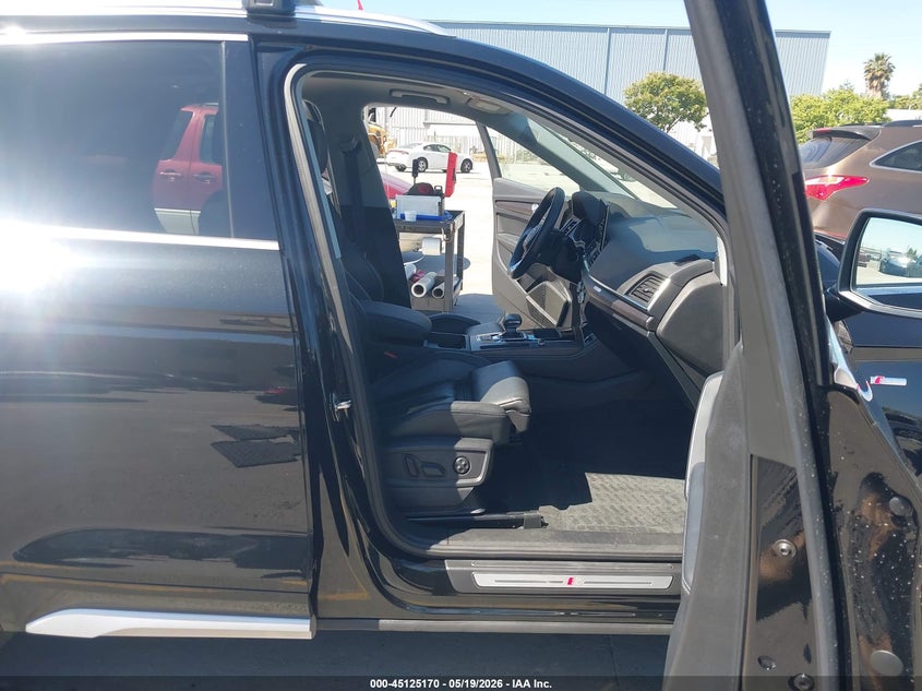 2023 Audi Q5 VIN WA1EAAFY7P2105147 IAAI salvage auction — SIDE, Salvage (California), sold $17,300 on 2026-07-20 (photo 5)