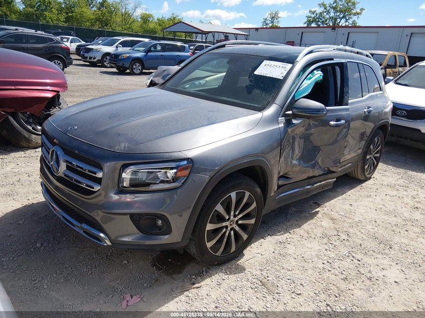2020 Mercedes-benz Glb VIN W1N4M4HB2LW031117 IAAI salvage auction — SIDE, Salvage (Idaho), sold $7,900 on 2026-07-10 (photo 2)
