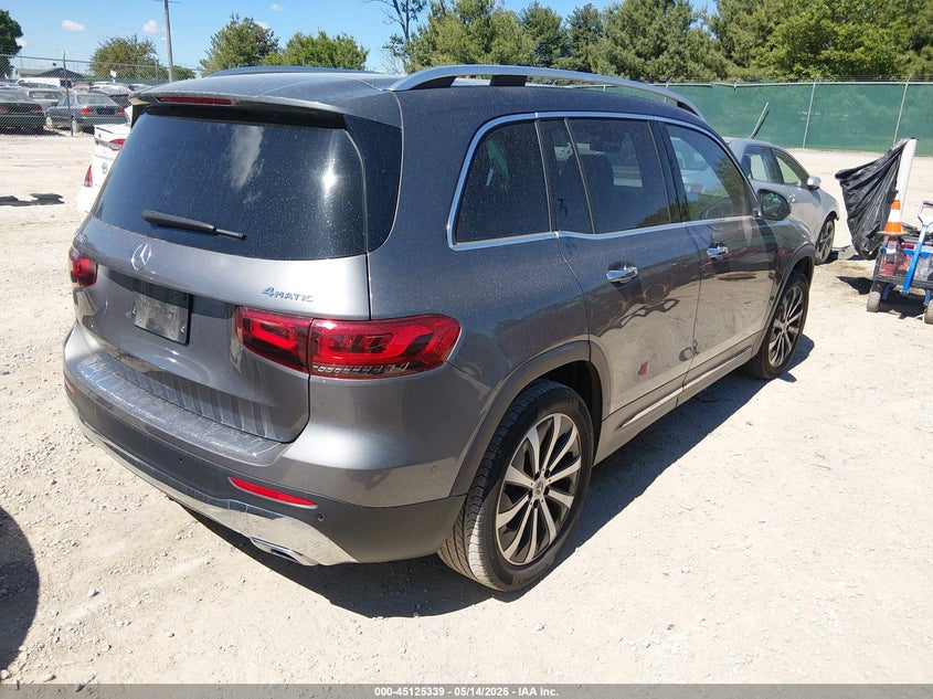 2020 Mercedes-benz Glb VIN W1N4M4HB2LW031117 IAAI salvage auction — SIDE, Salvage (Idaho), sold $7,900 on 2026-07-10 (photo 4)