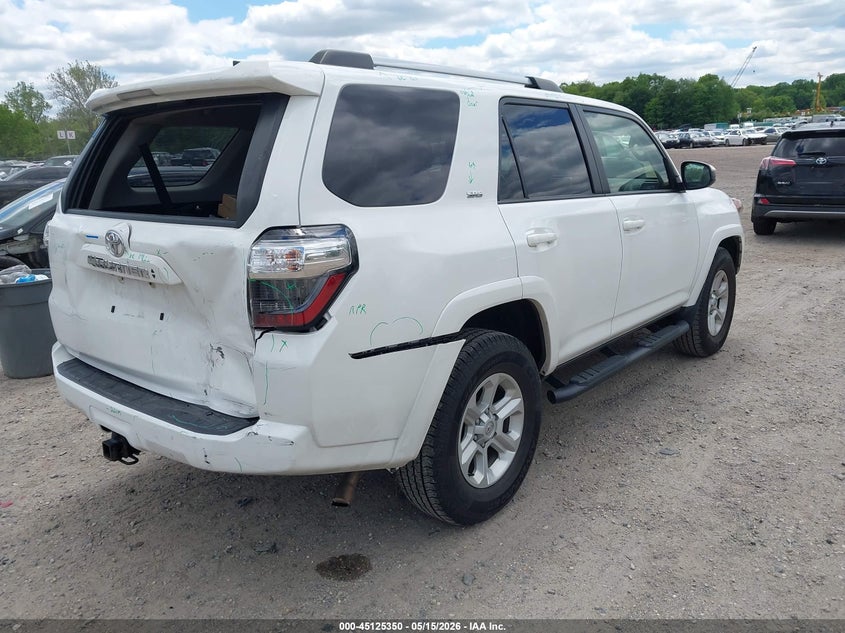 2023 Toyota 4runner VIN JTEEU5JR2P5281702 IAAI salvage auction — REAR END, Salvage (New Jersey), sold $18,700 on 2026-07-14 (photo 4)