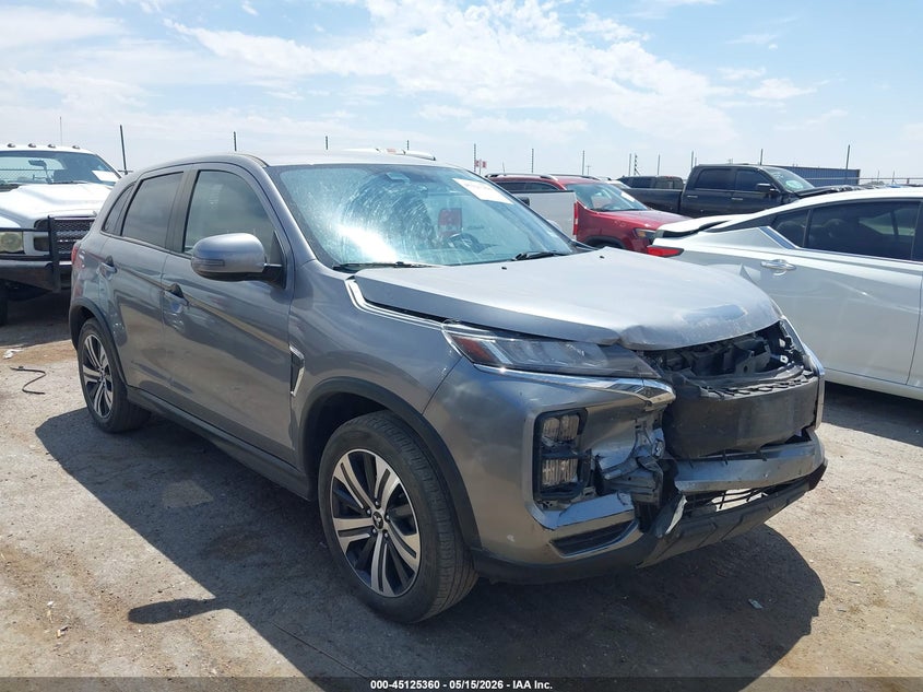 2022 Mitsubishi Outlander VIN JA4ARUAU6NU011159 IAAI salvage auction — FRONT END, Original (Texas), sold $4,000 on 2026-07-28 (photo 1)