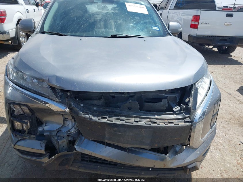2022 Mitsubishi Outlander VIN JA4ARUAU6NU011159 IAAI salvage auction — FRONT END, Original (Texas), sold $4,000 on 2026-07-28 (photo 6)