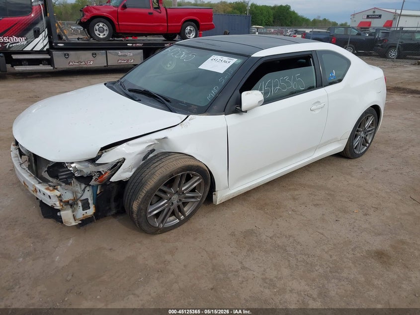 2012 Scion Tc VIN JTKJF5C75C3043155 IAAI salvage auction — FRONT END, Clear (Indiana), sold $625 on 2026-09-09 (photo 2)