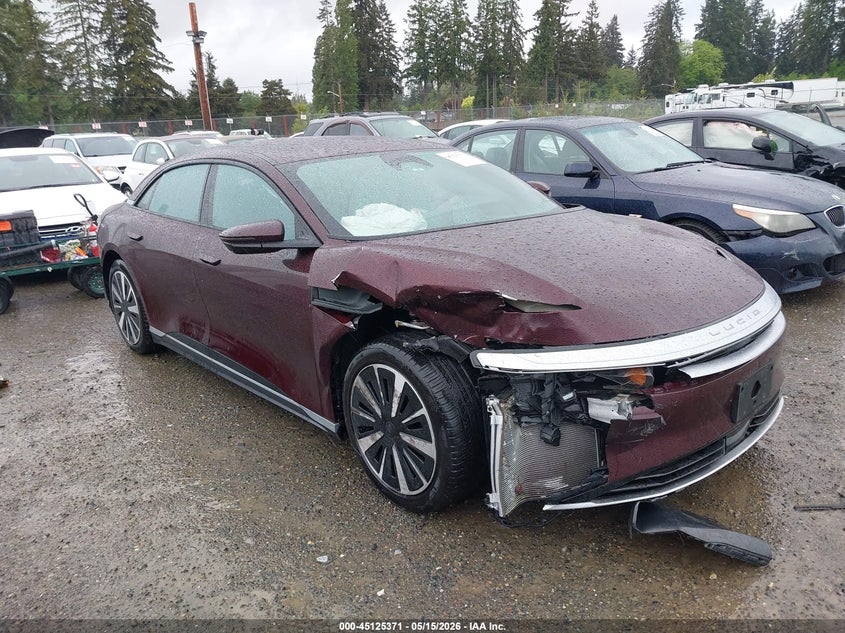 2024 Lucid Air VIN 50EA1PGA3RA005866 — IAAI salvage auction photo