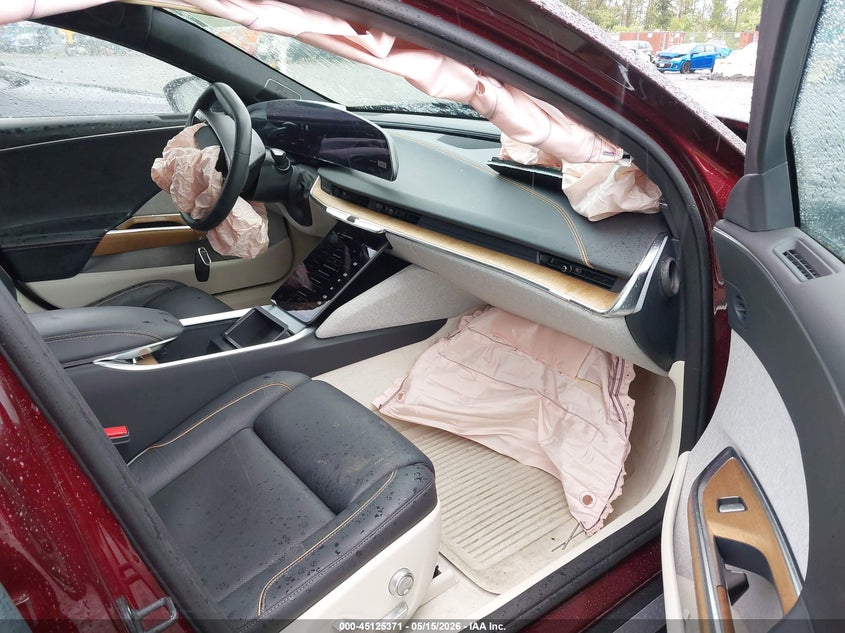 2024 Lucid Air VIN 50EA1PGA3RA005866 IAAI salvage auction — RIGHT FRONT, Bill Of Sale (Washington), sold $9,100 on 2026-07-22 (photo 5)