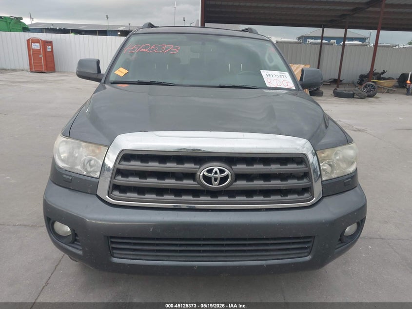 2012 Toyota Sequoia VIN 5TDBW5G15CS059226 IAAI salvage auction — HAIL, Original (Texas), sold $3,300 on 2026-07-29 (photo 6)
