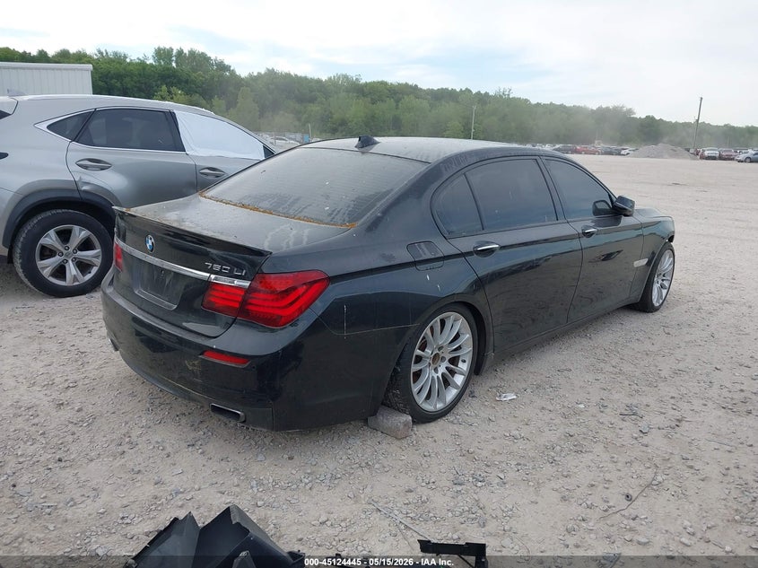 2015 BMW 7er VIN WBAYF8C55FD654031 IAAI salvage auction — FRONT END, Salvage Title, sold $3,800 on 2026-08-02 (photo 4)