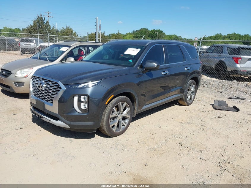 2020 Hyundai Palisade VIN KM8R34HEXLU104218 IAAI salvage auction — FRONT & REAR, Salvage (North Carolina), sold $4,900 on 2026-07-08 (photo 2)