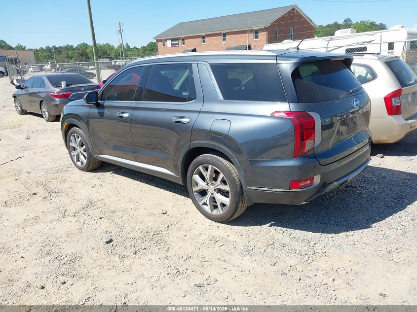 2020 Hyundai Palisade VIN KM8R34HEXLU104218 IAAI salvage auction — FRONT & REAR, Salvage (North Carolina), sold $4,900 on 2026-07-08 (photo 3)