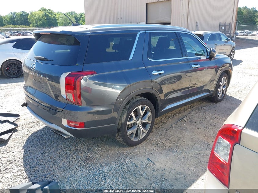 2020 Hyundai Palisade VIN KM8R34HEXLU104218 IAAI salvage auction — FRONT & REAR, Salvage (North Carolina), sold $4,900 on 2026-07-08 (photo 4)