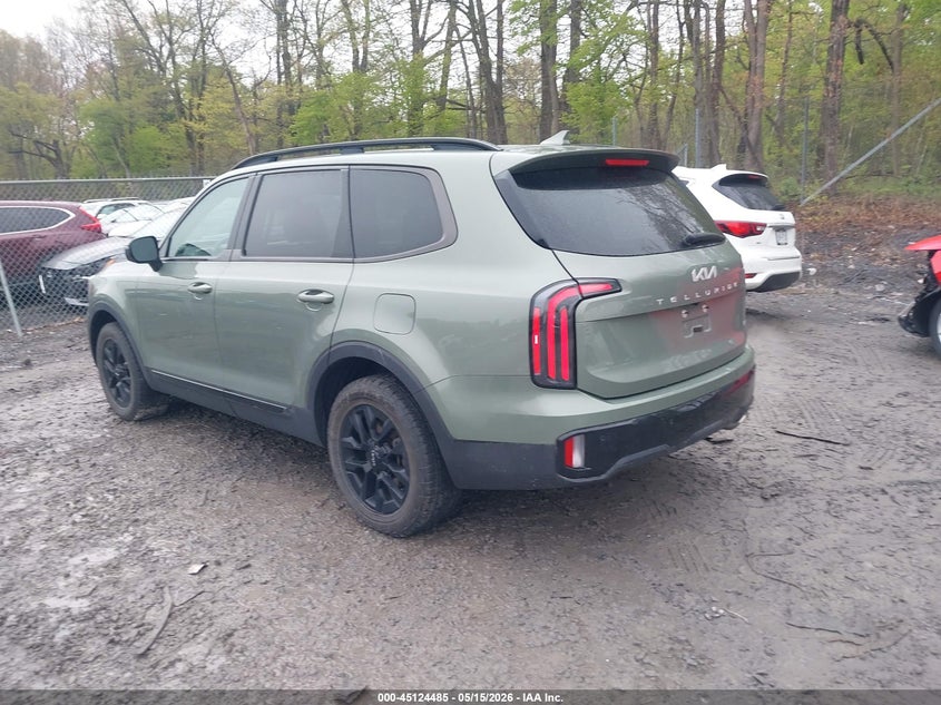 2024 Kia Telluride VIN 5XYP5DGC8RG461204 IAAI salvage auction — RIGHT SIDE, Mv-907A (New York), sold $12,900 on 2026-07-14 (photo 3)