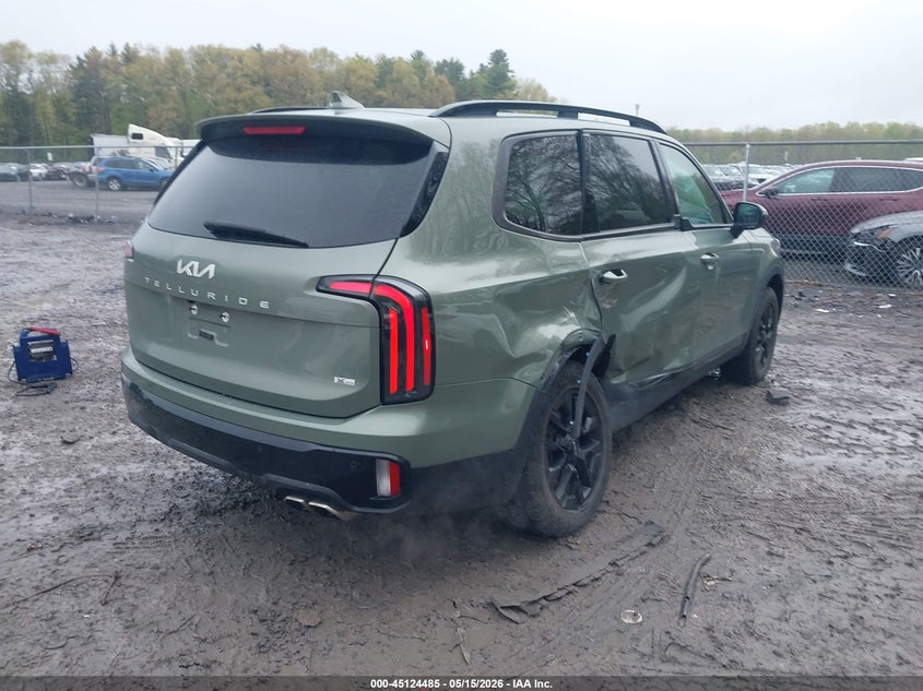 2024 Kia Telluride VIN 5XYP5DGC8RG461204 IAAI salvage auction — RIGHT SIDE, Mv-907A (New York), sold $12,900 on 2026-07-14 (photo 4)