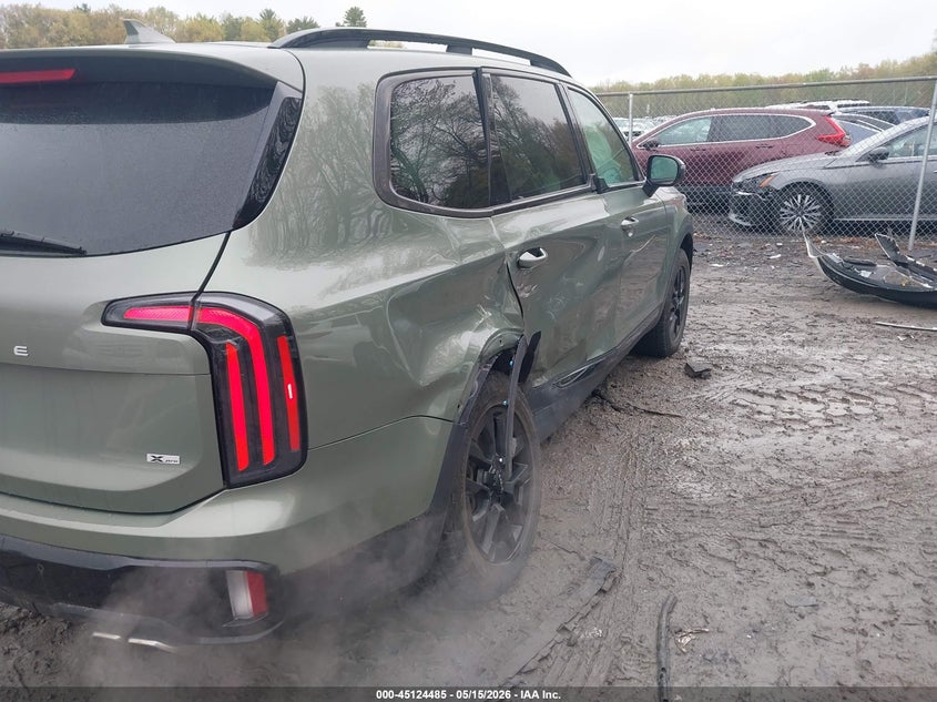 2024 Kia Telluride VIN 5XYP5DGC8RG461204 IAAI salvage auction — RIGHT SIDE, Mv-907A (New York), sold $12,900 on 2026-07-14 (photo 6)