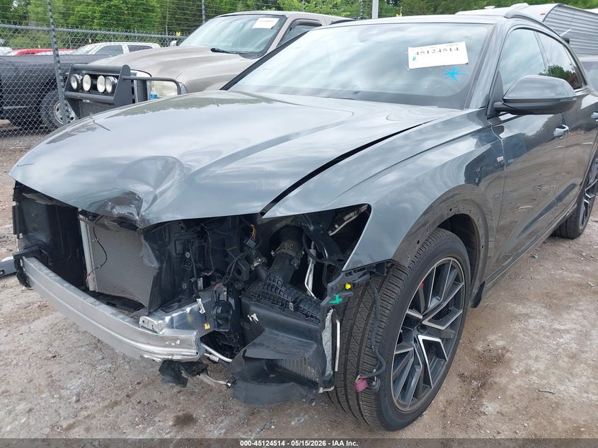 2022 Audi Q8 VIN WA1FVBF19ND021446 IAAI salvage auction — FRONT END, Salvage Title, sold $25,250 on 2026-07-09 (photo 6)