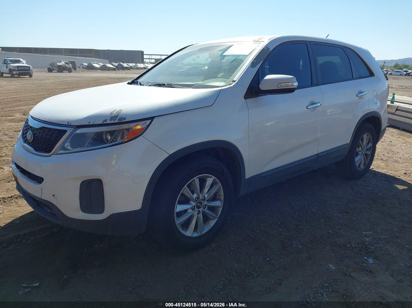 2015 Kia Sorento VIN 5XYKT3A62FG621943 IAAI salvage auction — NORMAL WEAR, Salvage (Texas), sold $975 on 2026-07-21 (photo 2)
