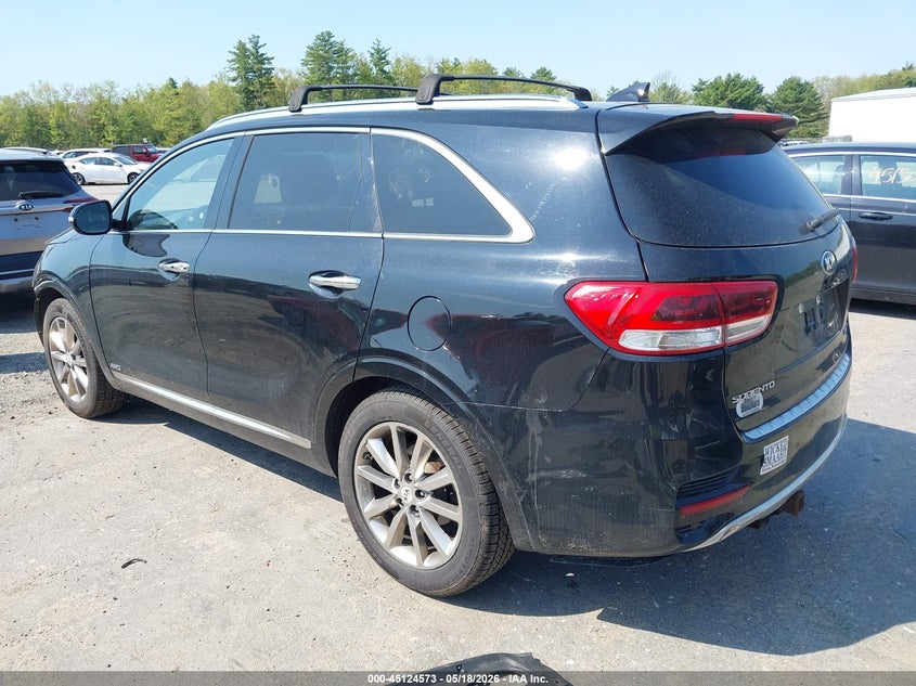 2017 Kia Sorento VIN 5XYPKDA56HG306782 IAAI salvage auction — FRONT END, Salvage (Massachusetts), sold $1,800 on 2026-07-17 (photo 3)