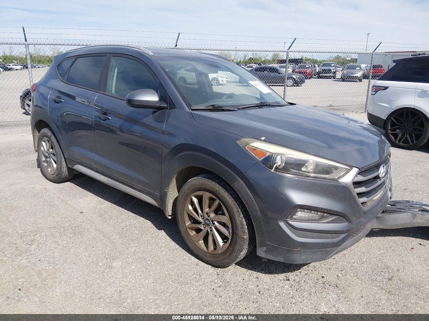 2018 Hyundai Tucson VIN KM8J33A44JU669201 IAAI salvage auction — LEFT FRONT, Salvage (Louisiana), sold $1,750 on 2026-07-21 (photo 1)