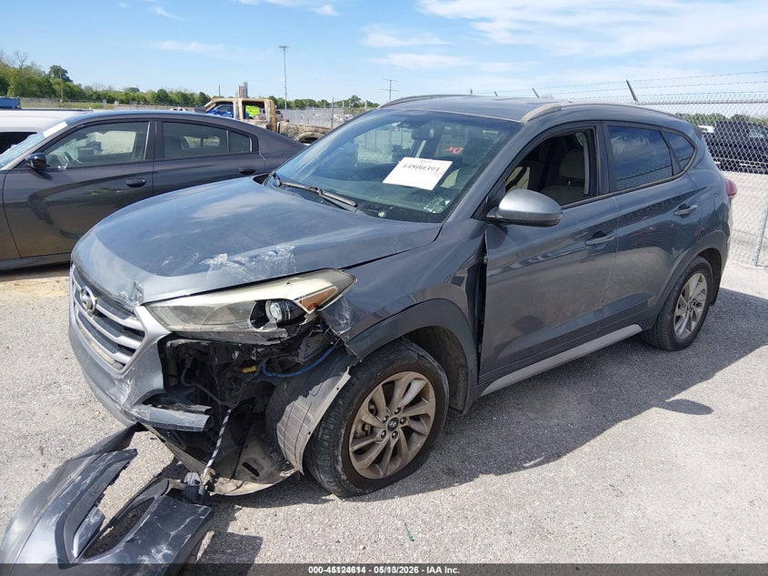 2018 Hyundai Tucson VIN KM8J33A44JU669201 IAAI salvage auction — LEFT FRONT, Salvage (Louisiana), sold $1,750 on 2026-07-21 (photo 2)