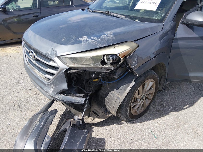 2018 Hyundai Tucson VIN KM8J33A44JU669201 IAAI salvage auction — LEFT FRONT, Salvage (Louisiana), sold $1,750 on 2026-07-21 (photo 6)