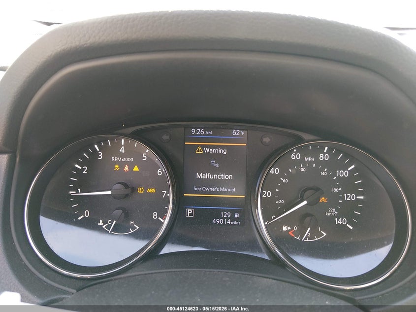 2018 Nissan Rogue VIN JN8AT2MT5JW491549 IAAI salvage auction — RIGHT FRONT, Salvage (Idaho), sold $4,300 on 2026-07-24 (photo 7)