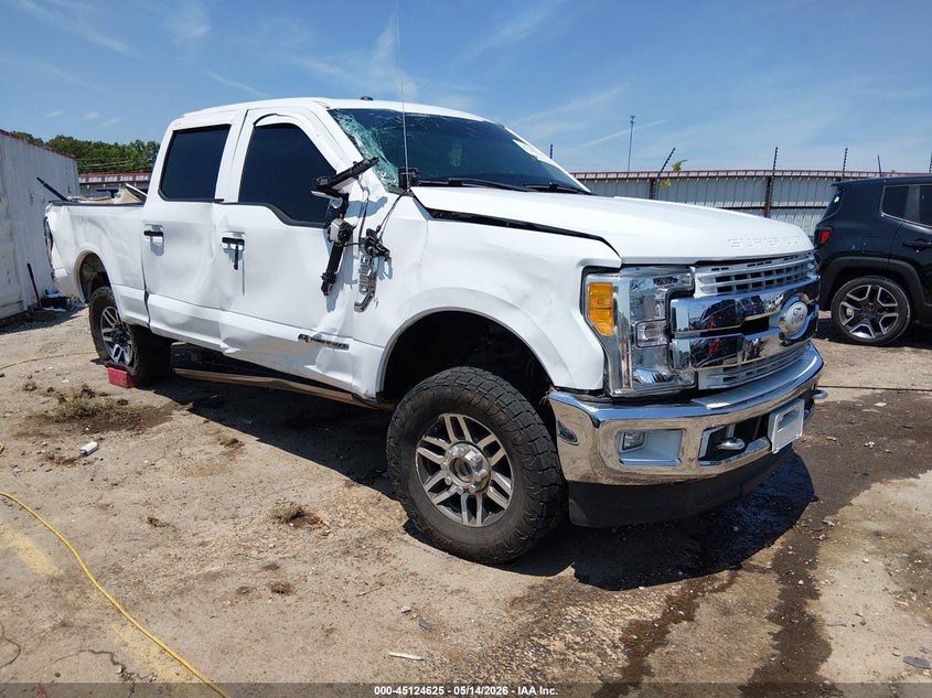 2017 Ford F350 VIN 1FT8W3BT6HEF46505 IAAI salvage auction — LEFT & RIGHT, Clear (Arkansas), sold $8,400 on 2026-07-09 (photo 1)