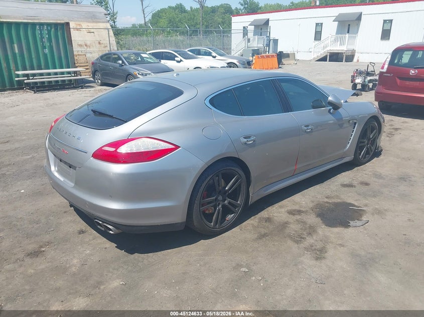 2012 Porsche Panamera VIN WP0AC2A73CL090458 IAAI salvage auction — LEFT FRONT, Salvage - Greater Than 75% (Maryland), sold $3,025 on 2026-07-28 (photo 4)
