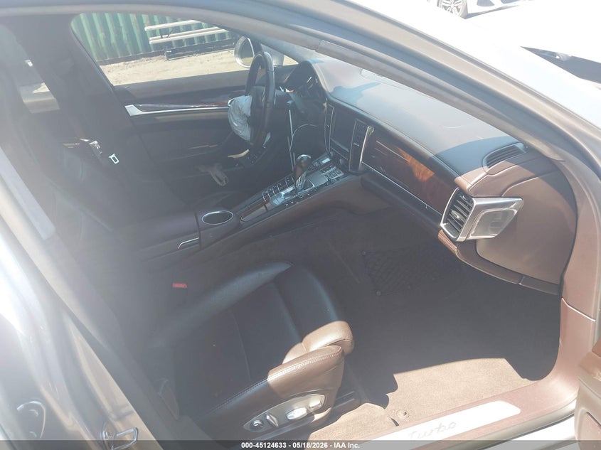 2012 Porsche Panamera VIN WP0AC2A73CL090458 IAAI salvage auction — LEFT FRONT, Salvage - Greater Than 75% (Maryland), sold $3,025 on 2026-07-28 (photo 5)