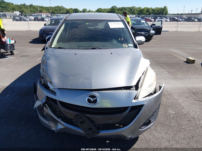 2013 Mazda 5 VIN JM1CW2CL2D0150887 IAAI salvage auction — FRONT END, Salvage (Missouri), sold $25 on 2026-07-21 (photo 6)