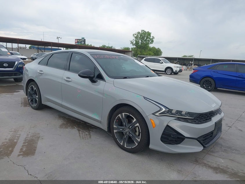 2022 Kia K5 VIN 5XXG64J29NG114119 IAAI salvage auction — HAIL, Original (Texas), sold $12,000 on 2026-07-29 (photo 1)